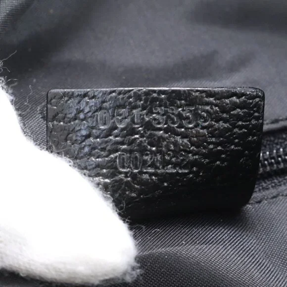 Gucci Jackie Leather Shoulder Bag Tote Black - Picture 9 of 9